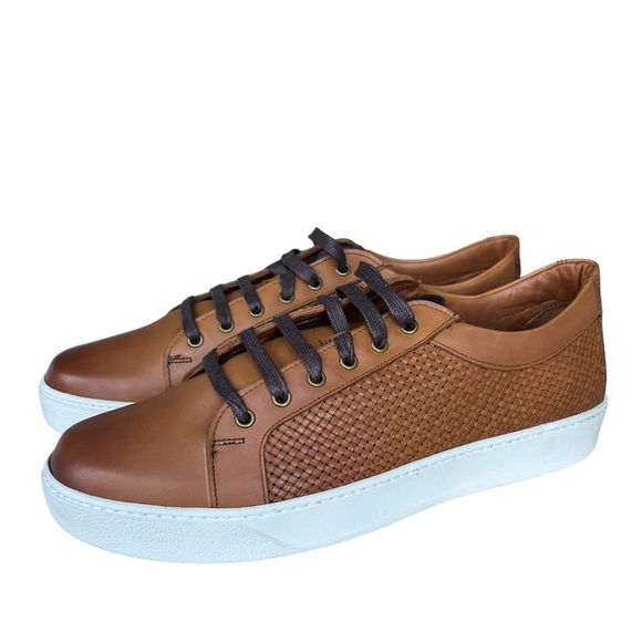 Allen Edmonds Other - Allen Edmonds Mens Perth Walnut Leather Sneaker